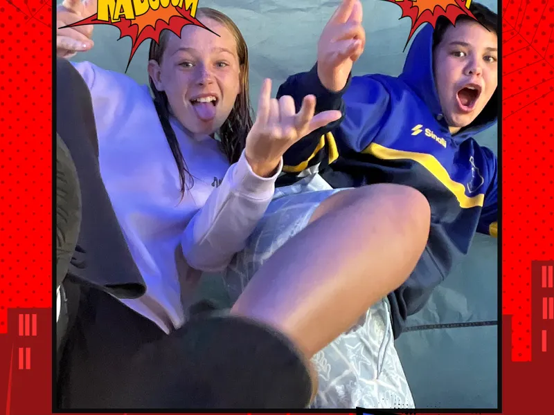 Customer photo from Snap Sisters photo booth